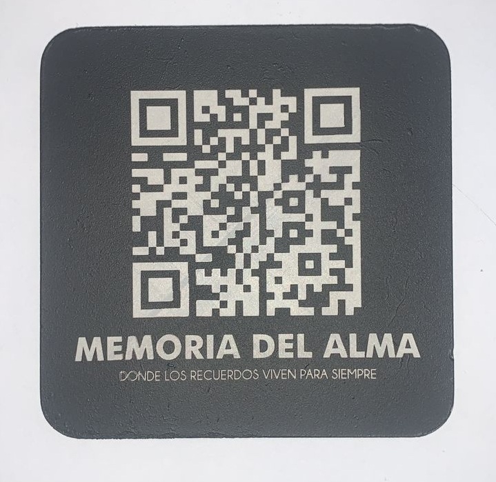 Etiqueta QR Memoria del Alma